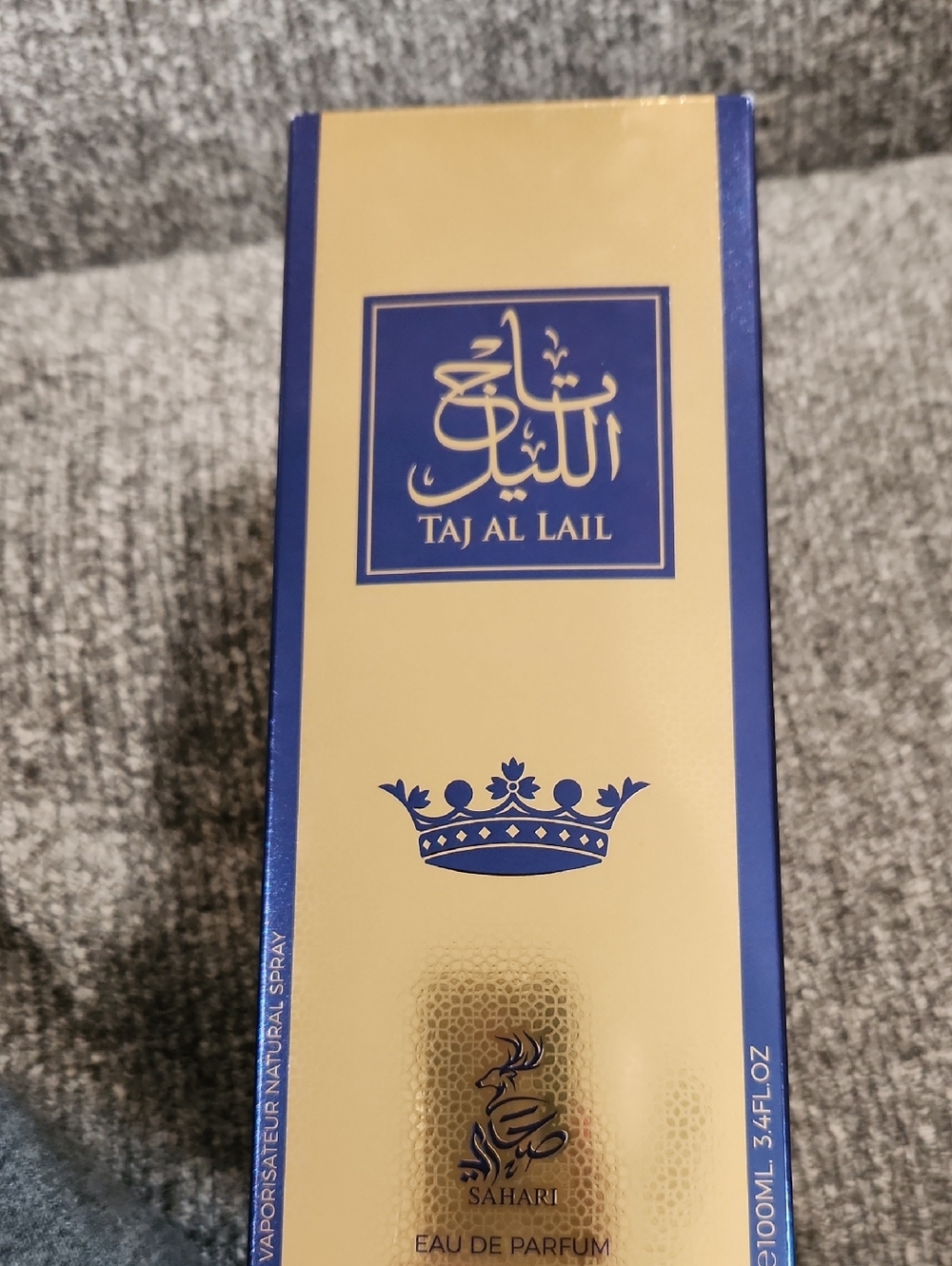 Taj Al Lail Sahari Eau de Parfum - Blue & Gold Box